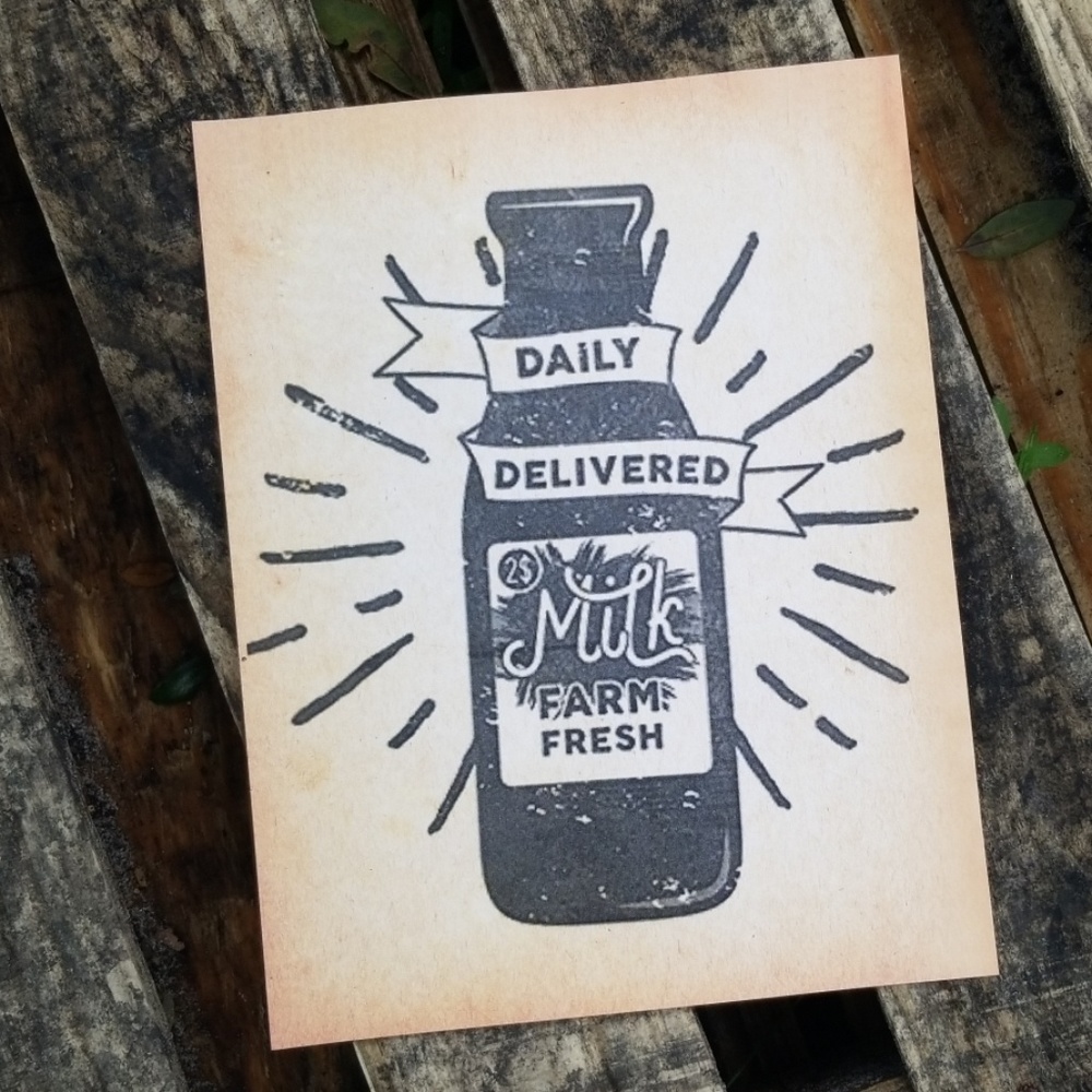 2 for $8 Vintage Designed Rustic Picture